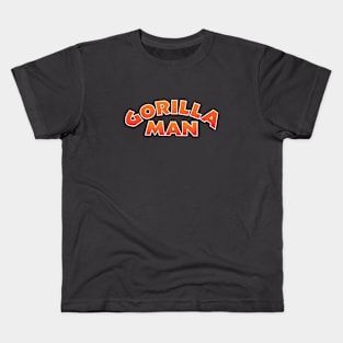 Gorilla Man Kids T-Shirt